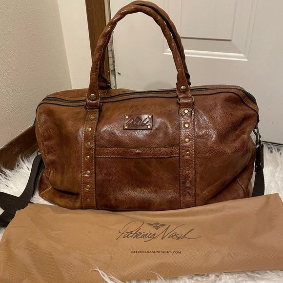 Patricia Nash Bags Patricia Nash Milano Weekender Leather Duffle